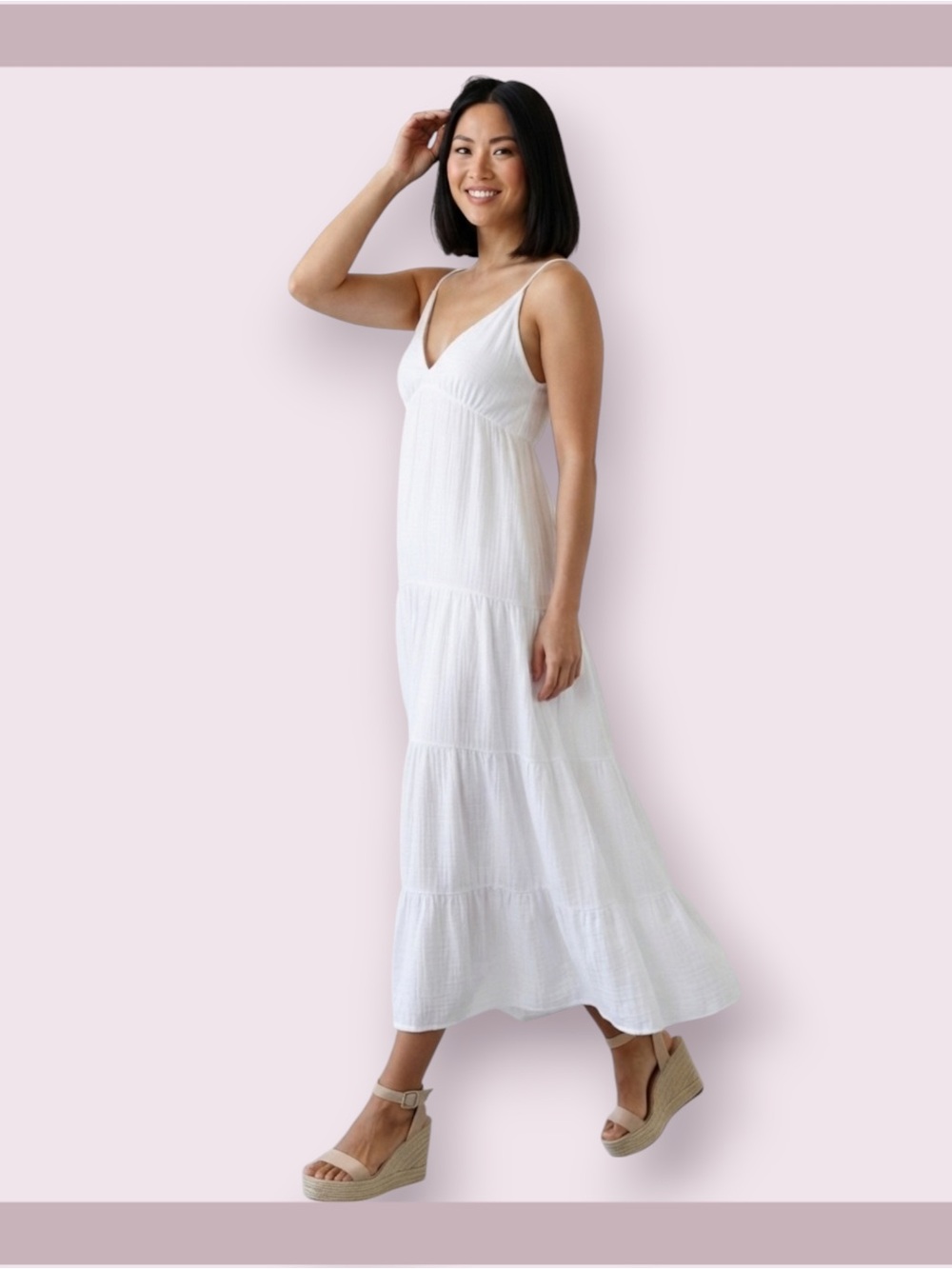 Seaspice White Samantha Maxi Dress